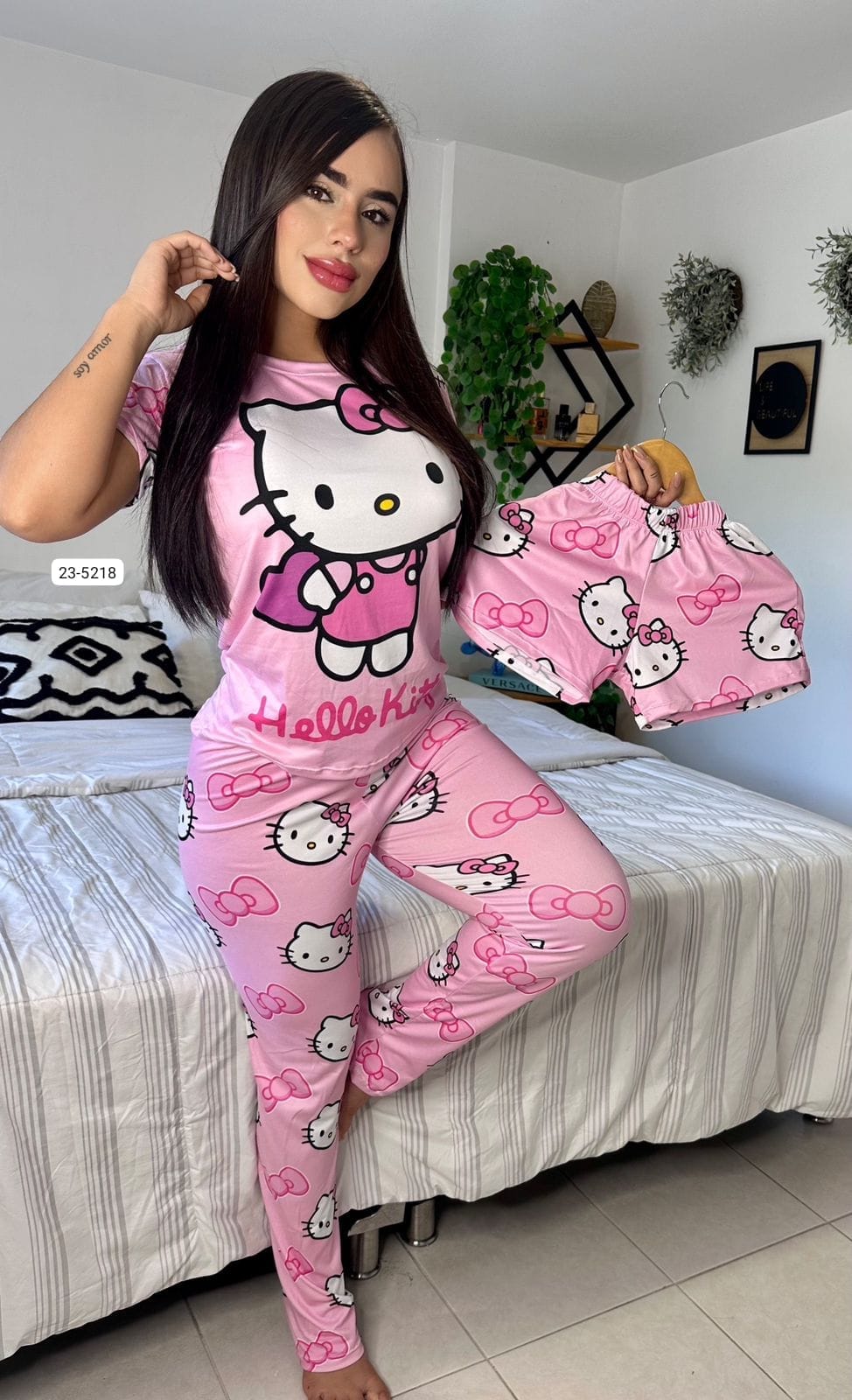 Trio De Pijama Para Mujer 23-5218 (H)