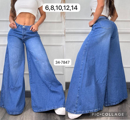 Jean Para Mujer 34-7847 (M)