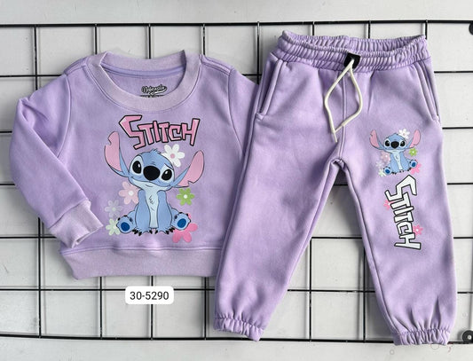 Conjunto Deportivo Stitch Para Niña 30-5290 (S)