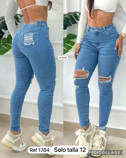 Jean Para Mujer 34-5042 (S)