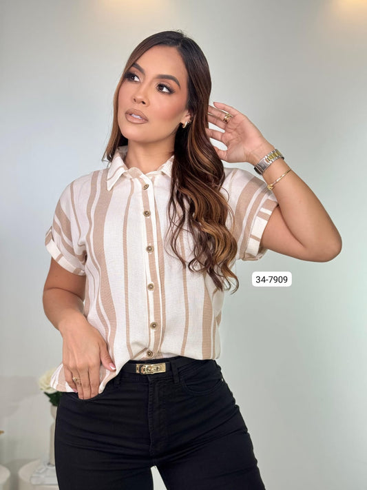 Camisa Para Mujer 34-7909 (M)