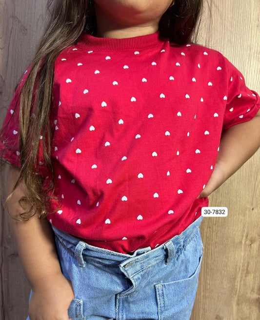 Camiseta Para Niña 30-7832 (S)