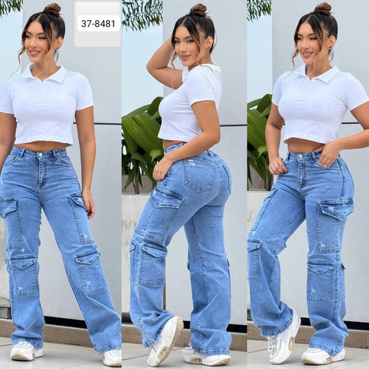 Jean Para Mujer 37-8481 (J)
