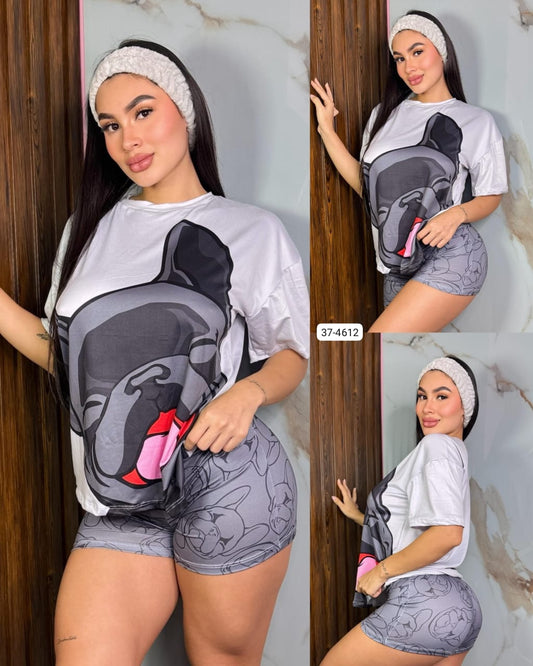 Pijama Oversize Para Mujer 37-4612 (J)