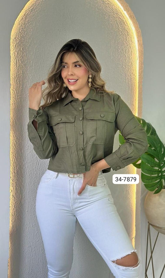 Camisa Para Mujer 34-7879 (M)