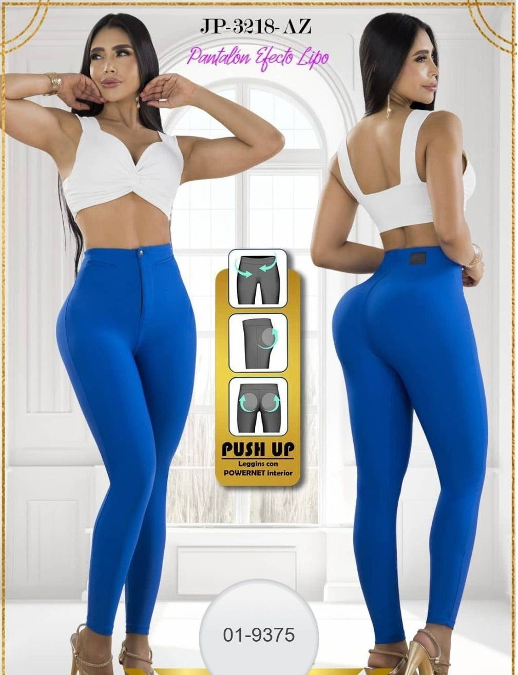 Leggings Efecto Lipo Para Mujer 01-9375 (M)