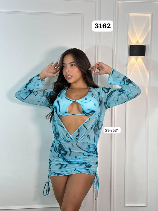 Vestido de Baño Para Mujer (3 Piezas) 29-8531 (M)