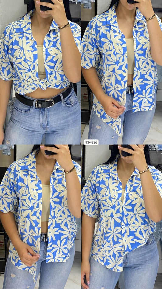 Camisa Para Mujer 13-4826 (S)