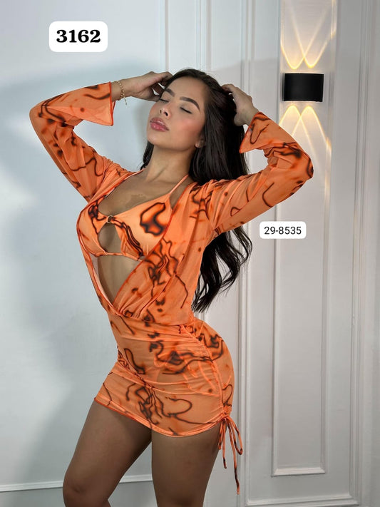 Vestido de Baño Para Mujer (3 Piezas) 29-8535 (M)