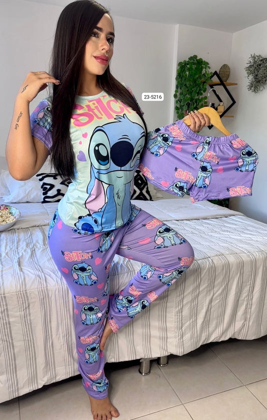 Trio De Pijama Para Mujer 23-5216 (H)
