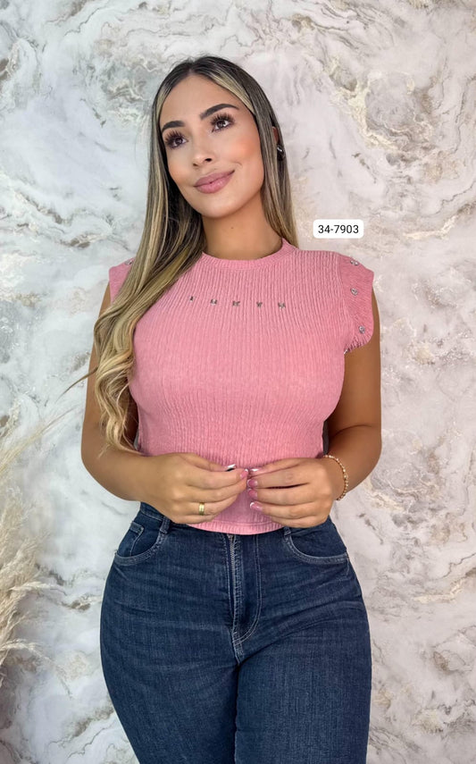Blusa Para Mujer 34-7903 (M)