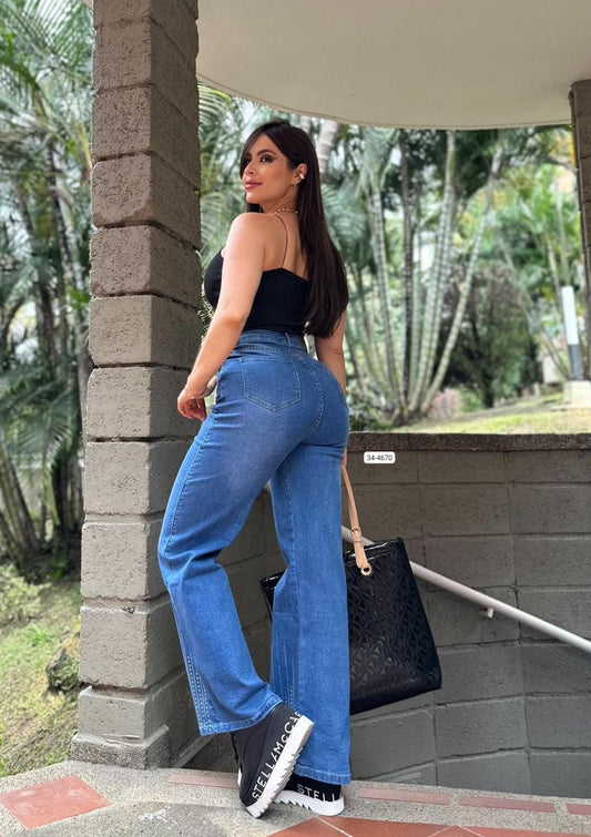 Jean Para Mujer 34-4670 (S)