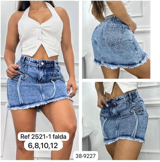 Falda Para Mujer 38-9227 (M)