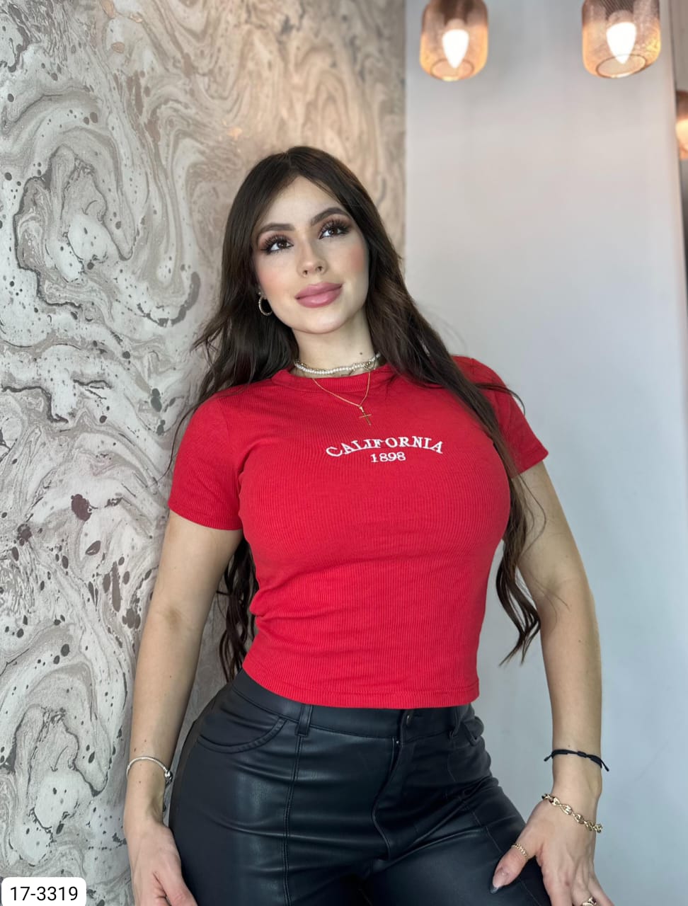 Camiseta Para Mujer 17-3319
