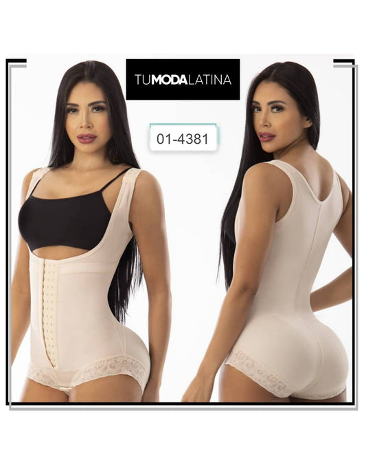 Faja Senos Libres Con Panty Corto 01-4381 (J)