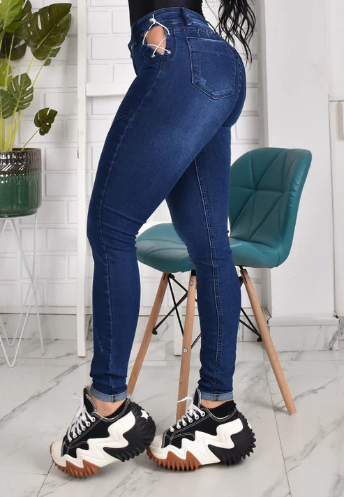 Jeans Skinny Levanta glúteos