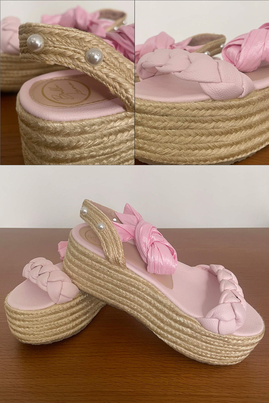 Sandalia Yute Cinta Rosa
